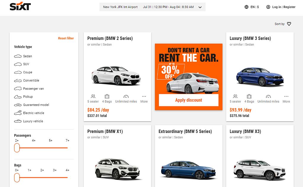 10 Best Car Rentals in the USA in 2024 [For all Budgets!]